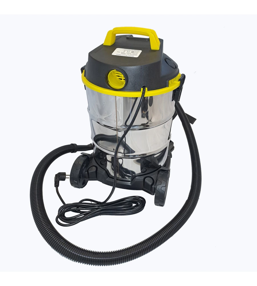ASPIRATORE SOLIDI LIQUIDI LARX 1200W 30 LT 40 L/S